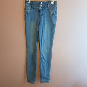 Light Wash High Waist Skinny Jean